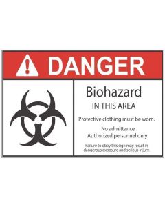 Biohazard Area ad