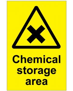 Chemical storage area (b)