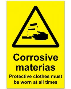 Corrosive materials - Protective clothes (b)