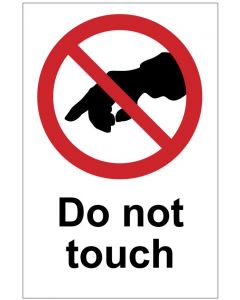 Do not touch (b)