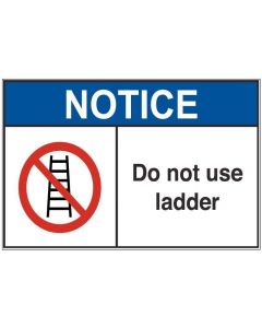 Do Not use Ladder an