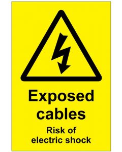Exposed cables (b)