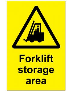 Forklift storage area (b)
