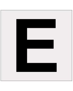 Heijastava kirjain E