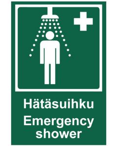 Hätäsuihku Emergency shower