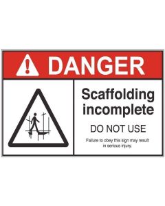 Incomplete Scaffolding 1 ad