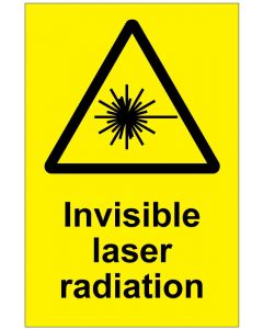 Invisible laser radiation (b)