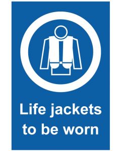 Life jackets to be worn (b)