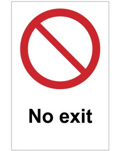 No exit (b)