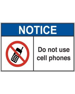 No Cell Phones 1 an