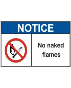 No Naked Flames an