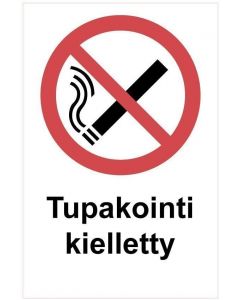 Tupakointi kielletty kk