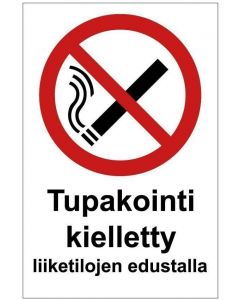 Tupakointi kielletty lte kk