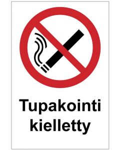 Tupakointii kielletty MAG