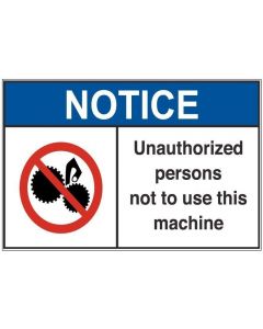 Unauthorized Not To Use an