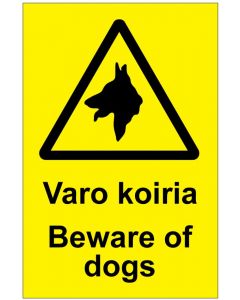 Varo koiria Beware of dogs