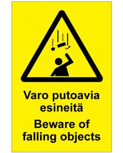 Varo putoavia esineitä Beware of falling objects