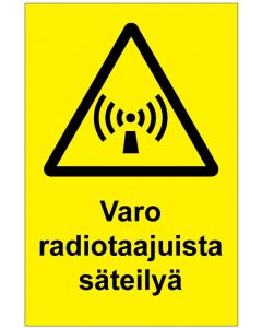 Varo radiotaajuista säteilyä MAG