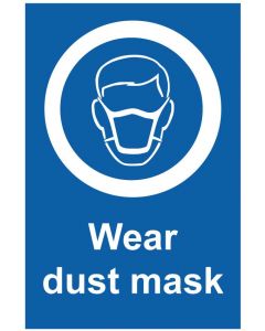 Wear dust mask (b)