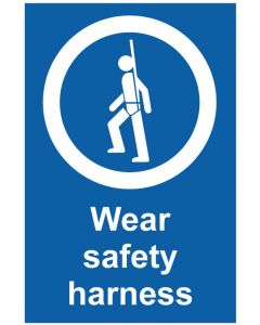 Wear safety harness (b)