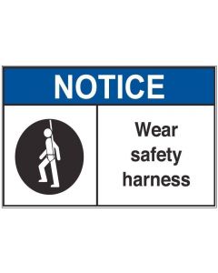 Wear Safety Harness an