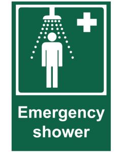 Emergency shower (b)