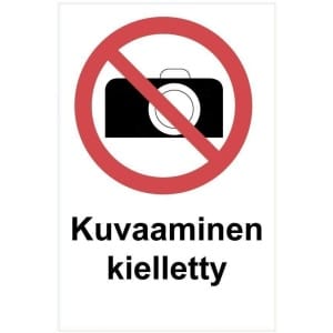 Kuvaaminen kielletty-0
