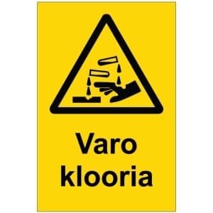 Varo klooria kyltti