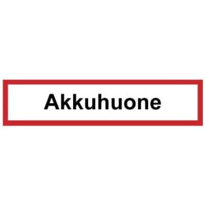 Akkuhuone pa