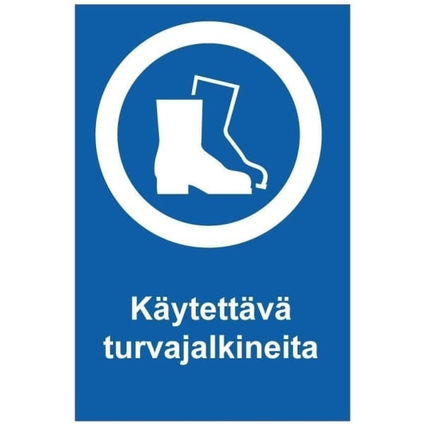 turvajalkineet ok