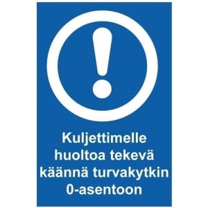 Kuljettimelle huoltoa