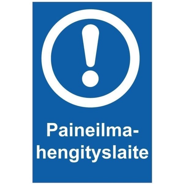 Paineilmahengityslaite ok