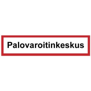 Paloilmoitinkeskus pa