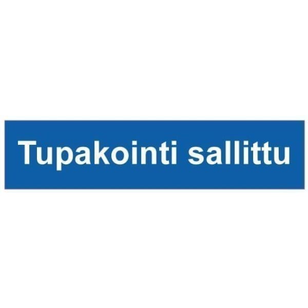 Tupakointi sallittu kik