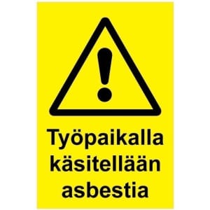 Työpaikalla käsitellään asbestia-0