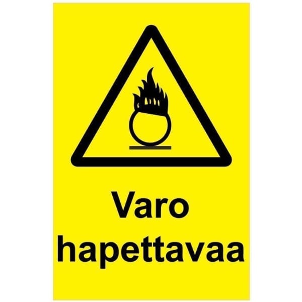 Varo hapettavaa vk