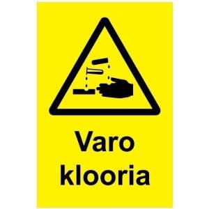 Varo klooria kyltti
