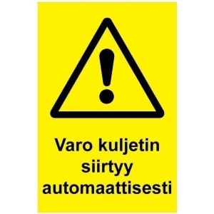 kuljetin siirtyy vk