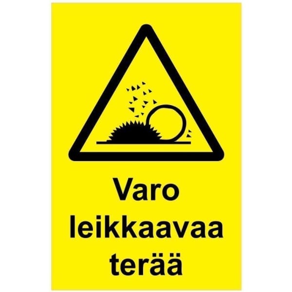Varo leikkaavaa teraa vk
