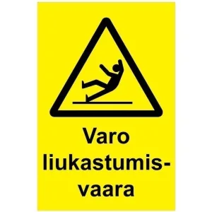 Varo liukastumisvaara vk