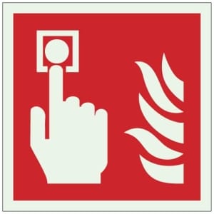 Hälytysnappi jälkivalaiseva opaste