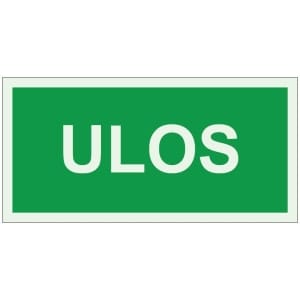 Ulos jälkivalaiseva opaste