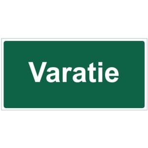 Varatie JV