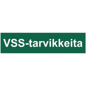 VSS-tarvikkeita vss