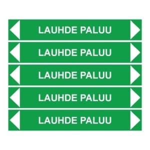 Lauhde paluu putkistotarra