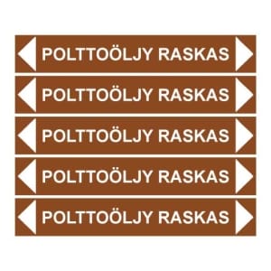 Polttoöljy raskas putkistotarra