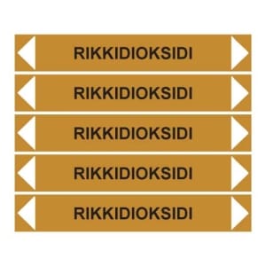 Rikkidioksidi putkistotarra