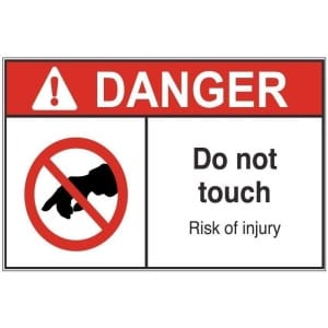 Do Not Touch ad