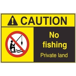 No Fishing ac