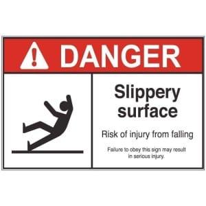 Slippery Floor ad